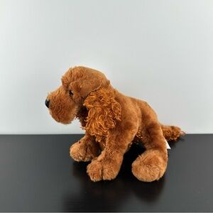 Ganz Webkinz Irish Setter Puppy Dog 9" HM177 Brown Plush Web Kinz No Code